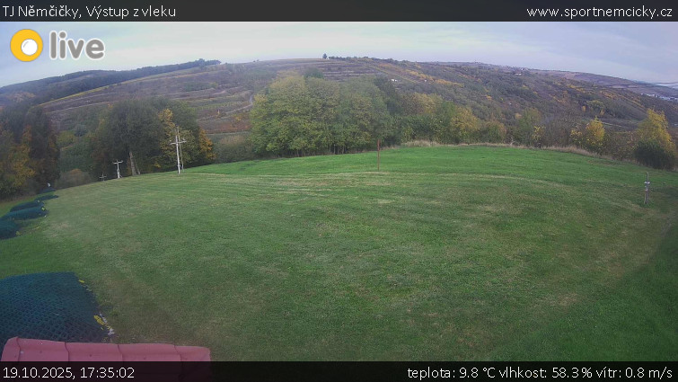 TJ Němčičky - Výstup z vleku - 19.10.2025 v 17:35 TJ Němčičky - Výstup z vleku - 19.10.2025 v 17:35