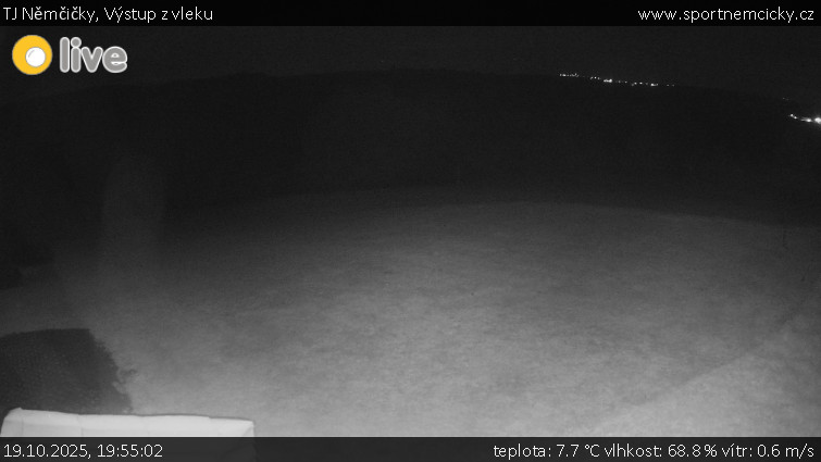 TJ Němčičky - Výstup z vleku - 19.10.2025 v 19:55 TJ Němčičky - Výstup z vleku - 19.10.2025 v 19:55