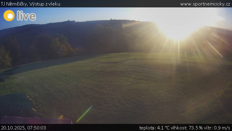 TJ Němčičky - Výstup z vleku - 20.10.2025 v 07:50 TJ Němčičky - Výstup z vleku - 20.10.2025 v 07:50