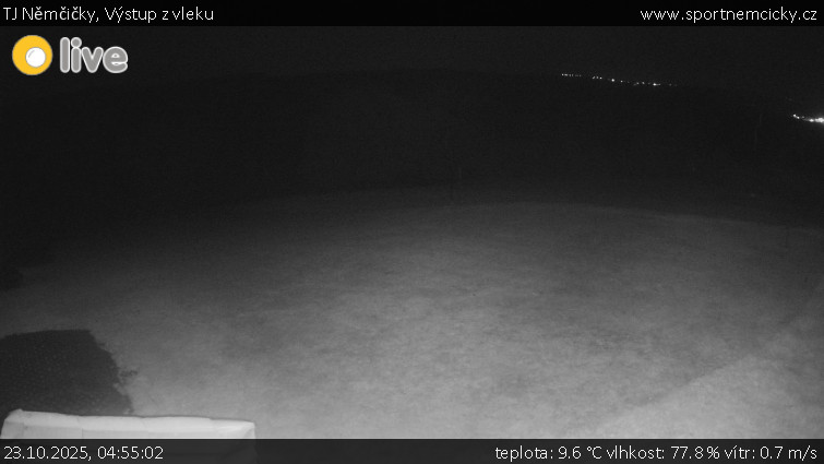 TJ Němčičky - Výstup z vleku - 23.10.2025 v 04:55 TJ Němčičky - Výstup z vleku - 23.10.2025 v 04:55