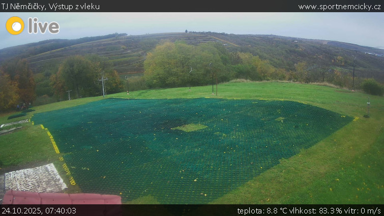 TJ Němčičky - Výstup z vleku - 24.10.2025 v 07:40 TJ Němčičky - Výstup z vleku - 24.10.2025 v 07:40