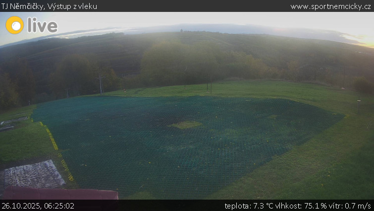 TJ Němčičky - Výstup z vleku - 26.10.2025 v 06:25 TJ Němčičky - Výstup z vleku - 26.10.2025 v 06:25