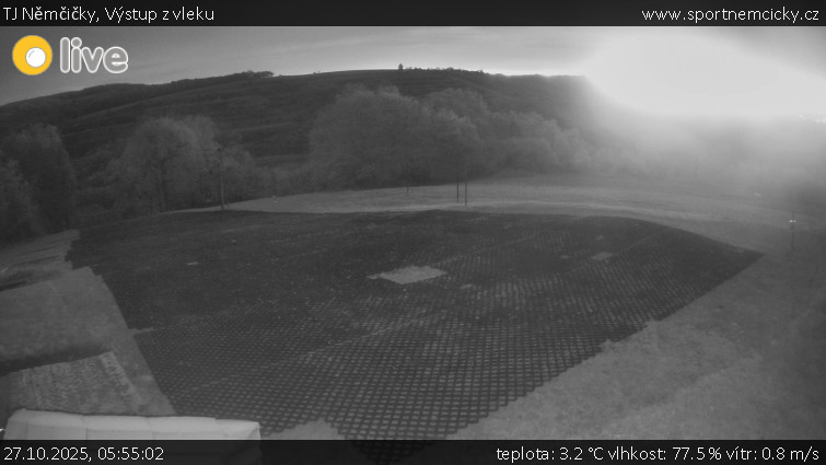 TJ Němčičky - Výstup z vleku - 27.10.2025 v 05:55 TJ Němčičky - Výstup z vleku - 27.10.2025 v 05:55