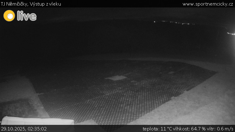 TJ Němčičky - Výstup z vleku - 29.10.2025 v 02:35 TJ Němčičky - Výstup z vleku - 29.10.2025 v 02:35