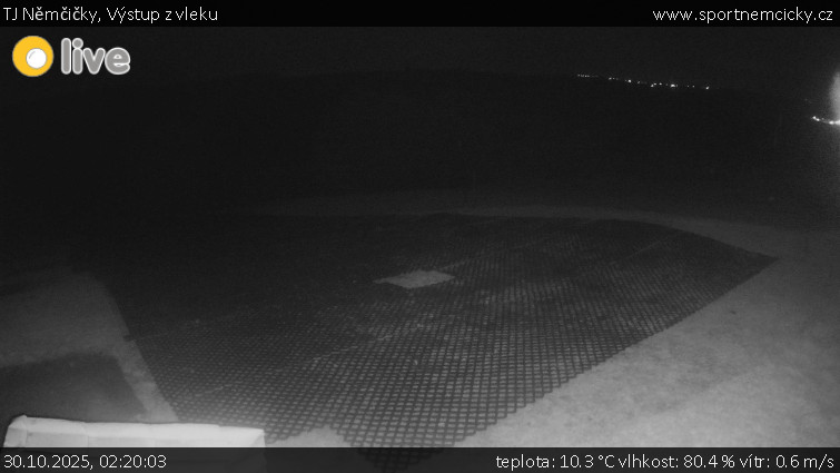 TJ Němčičky - Výstup z vleku - 30.10.2025 v 02:20 TJ Němčičky - Výstup z vleku - 30.10.2025 v 02:20