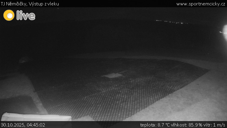 TJ Němčičky - Výstup z vleku - 30.10.2025 v 04:45 TJ Němčičky - Výstup z vleku - 30.10.2025 v 04:45