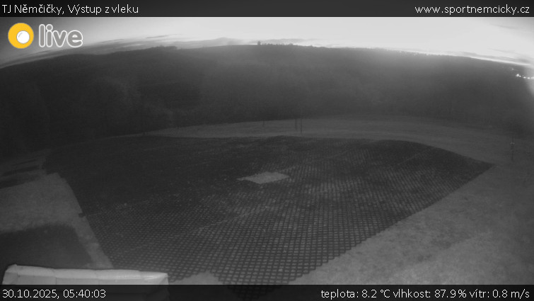 TJ Němčičky - Výstup z vleku - 30.10.2025 v 05:40 TJ Němčičky - Výstup z vleku - 30.10.2025 v 05:40