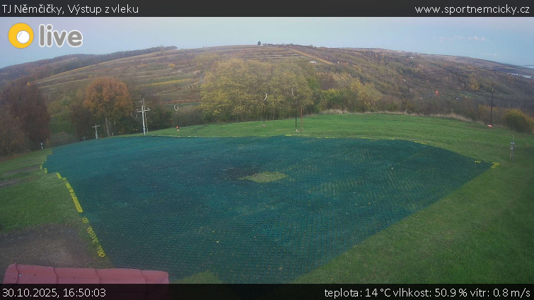 TJ Němčičky - Výstup z vleku - 30.10.2025 v 16:50 TJ Němčičky - Výstup z vleku - 30.10.2025 v 16:50