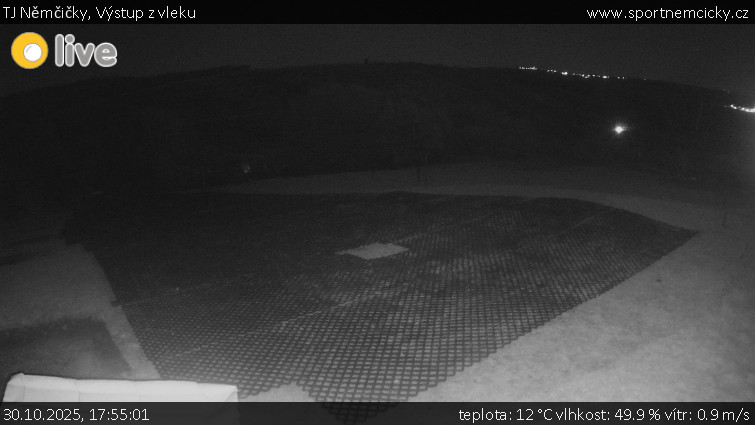 TJ Němčičky - Výstup z vleku - 30.10.2025 v 17:55 TJ Němčičky - Výstup z vleku - 30.10.2025 v 17:55
