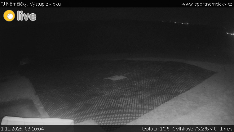 TJ Němčičky - Výstup z vleku - 1.11.2025 v 03:10 TJ Němčičky - Výstup z vleku - 1.11.2025 v 03:10