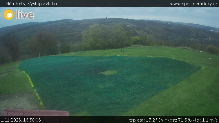 TJ Němčičky - Výstup z vleku - 1.11.2025 v 16:50 TJ Němčičky - Výstup z vleku - 1.11.2025 v 16:50