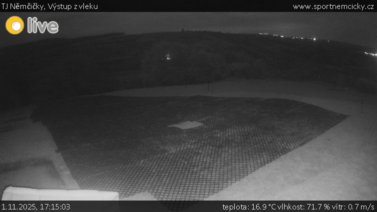TJ Němčičky - Výstup z vleku - 1.11.2025 v 17:15 TJ Němčičky - Výstup z vleku - 1.11.2025 v 17:15