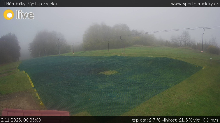 TJ Němčičky - Výstup z vleku - 2.11.2025 v 08:35 TJ Němčičky - Výstup z vleku - 2.11.2025 v 08:35
