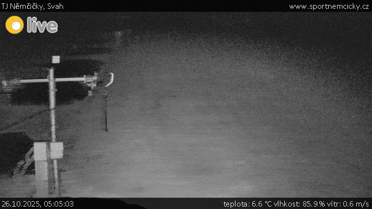TJ Němčičky - Svah - 26.10.2025 v 05:05 TJ Němčičky - Svah - 26.10.2025 v 05:05