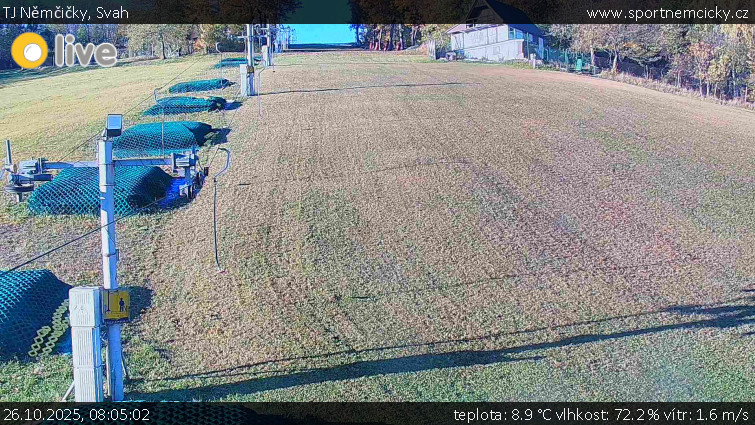 TJ Němčičky - Svah - 26.10.2025 v 08:05 TJ Němčičky - Svah - 26.10.2025 v 08:05