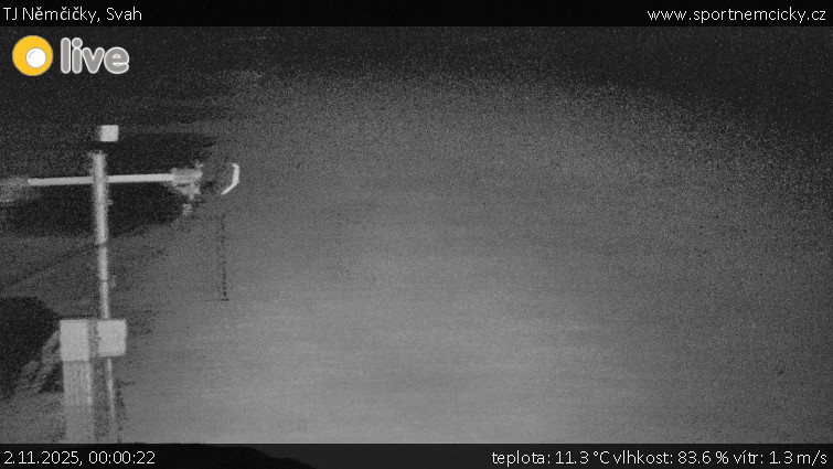 TJ Němčičky - Svah - 2.11.2025 v 00:00 TJ Němčičky - Svah - 2.11.2025 v 00:00