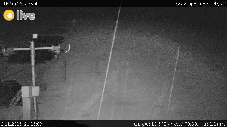 TJ Němčičky - Svah - 2.11.2025 v 21:25 TJ Němčičky - Svah - 2.11.2025 v 21:25
