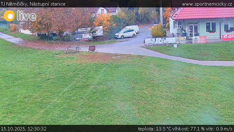 TJ Němčičky - Nástupní stanice - 15.10.2025 v 12:30 TJ Němčičky - Nástupní stanice - 15.10.2025 v 12:30