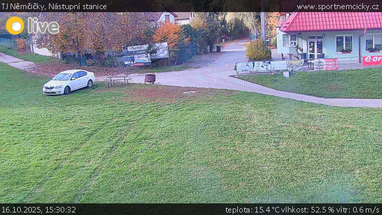 TJ Němčičky - Nástupní stanice - 16.10.2025 v 15:30 TJ Němčičky - Nástupní stanice - 16.10.2025 v 15:30