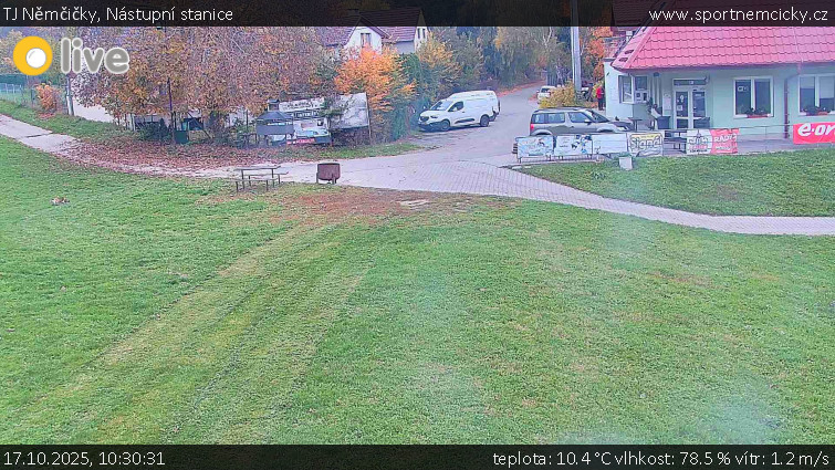 TJ Němčičky - Nástupní stanice - 17.10.2025 v 10:30 TJ Němčičky - Nástupní stanice - 17.10.2025 v 10:30
