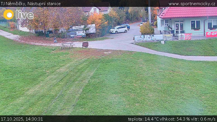 TJ Němčičky - Nástupní stanice - 17.10.2025 v 14:30 TJ Němčičky - Nástupní stanice - 17.10.2025 v 14:30