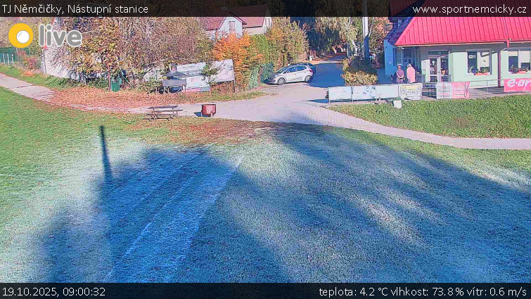 TJ Němčičky - Nástupní stanice - 19.10.2025 v 09:00 TJ Němčičky - Nástupní stanice - 19.10.2025 v 09:00