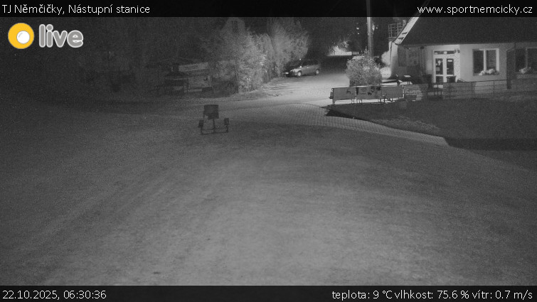 TJ Němčičky - Nástupní stanice - 22.10.2025 v 06:30 TJ Němčičky - Nástupní stanice - 22.10.2025 v 06:30