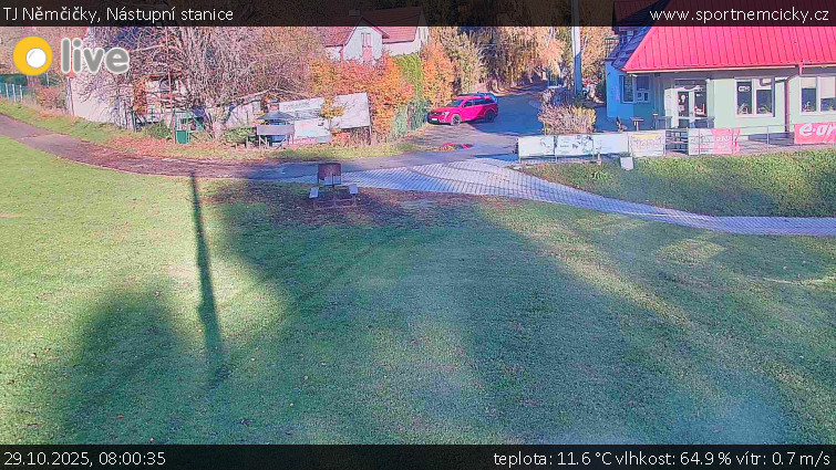 TJ Němčičky - Nástupní stanice - 29.10.2025 v 08:00 TJ Němčičky - Nástupní stanice - 29.10.2025 v 08:00
