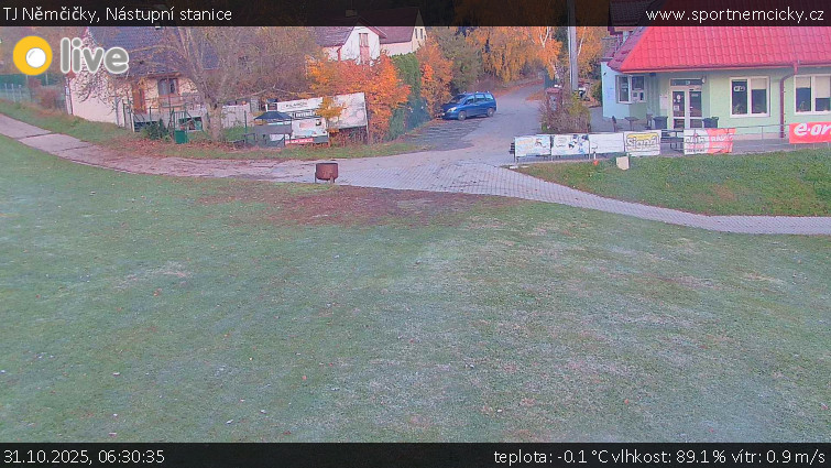 TJ Němčičky - Nástupní stanice - 31.10.2025 v 06:30 TJ Němčičky - Nástupní stanice - 31.10.2025 v 06:30