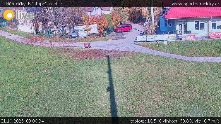 TJ Němčičky - Nástupní stanice - 31.10.2025 v 09:00 TJ Němčičky - Nástupní stanice - 31.10.2025 v 09:00