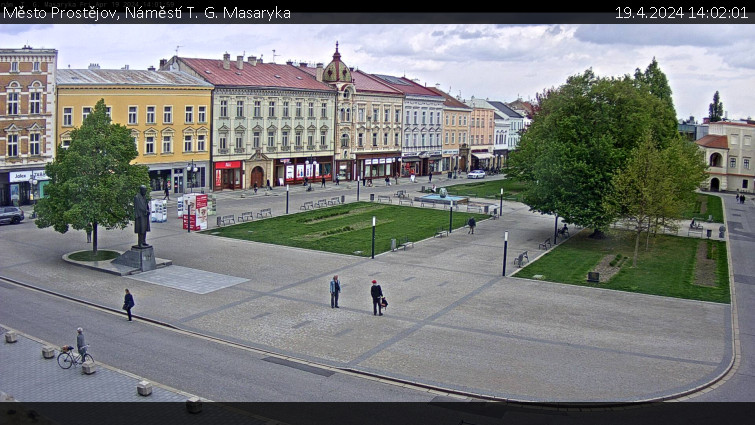 Město Prostějov - Náměstí T. G. Masaryka - 19.4.2024 v 14:02