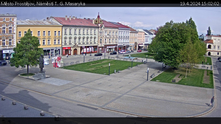Město Prostějov - Náměstí T. G. Masaryka - 19.4.2024 v 15:02