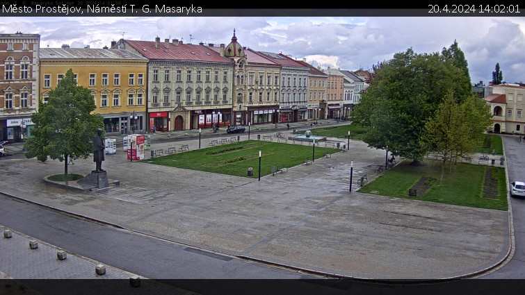 Město Prostějov - Náměstí T. G. Masaryka - 20.4.2024 v 14:02