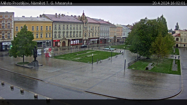 Město Prostějov - Náměstí T. G. Masaryka - 20.4.2024 v 16:02