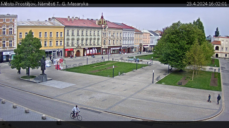Město Prostějov - Náměstí T. G. Masaryka - 23.4.2024 v 16:02