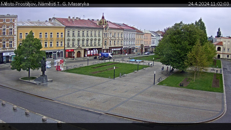 Město Prostějov - Náměstí T. G. Masaryka - 24.4.2024 v 11:02