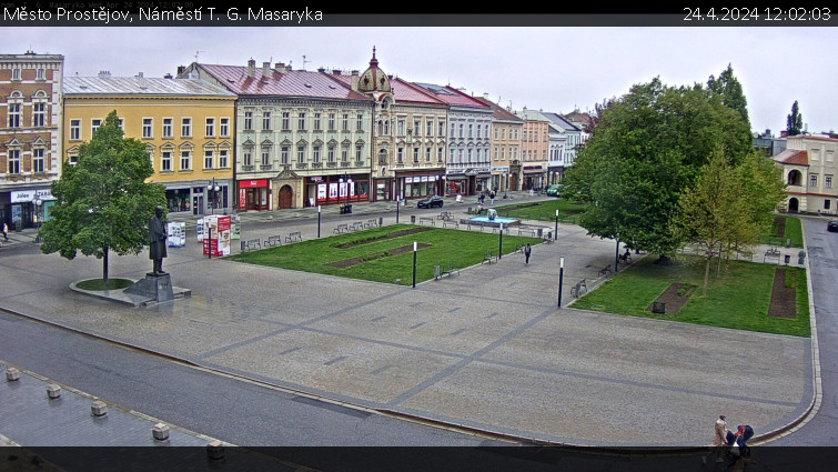Město Prostějov - Náměstí T. G. Masaryka - 24.4.2024 v 12:02