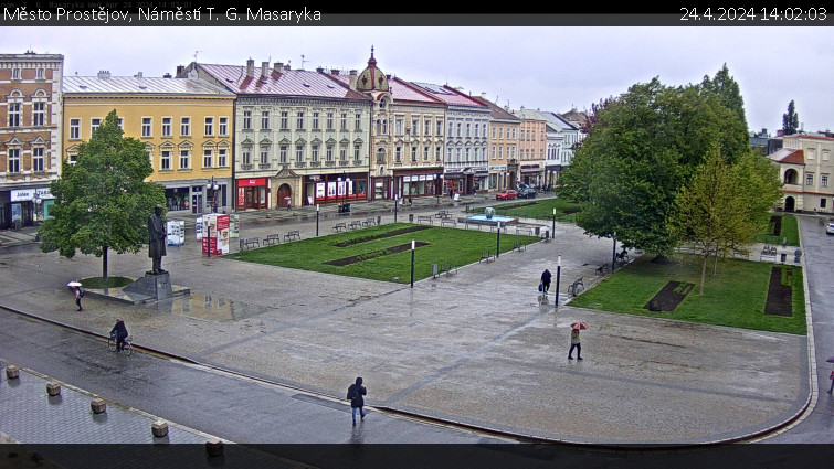 Město Prostějov - Náměstí T. G. Masaryka - 24.4.2024 v 14:02