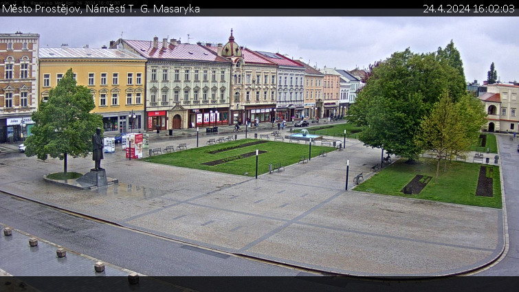 Město Prostějov - Náměstí T. G. Masaryka - 24.4.2024 v 16:02