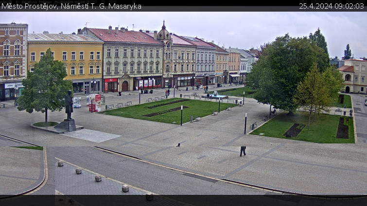 Město Prostějov - Náměstí T. G. Masaryka - 25.4.2024 v 09:02