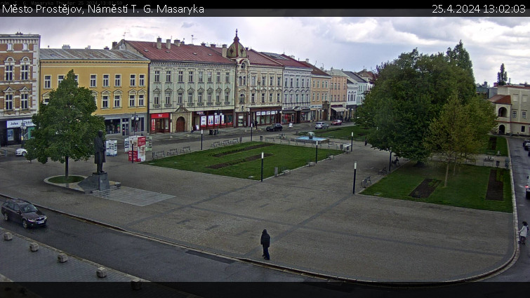 Město Prostějov - Náměstí T. G. Masaryka - 25.4.2024 v 13:02