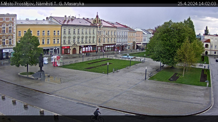 Město Prostějov - Náměstí T. G. Masaryka - 25.4.2024 v 14:02