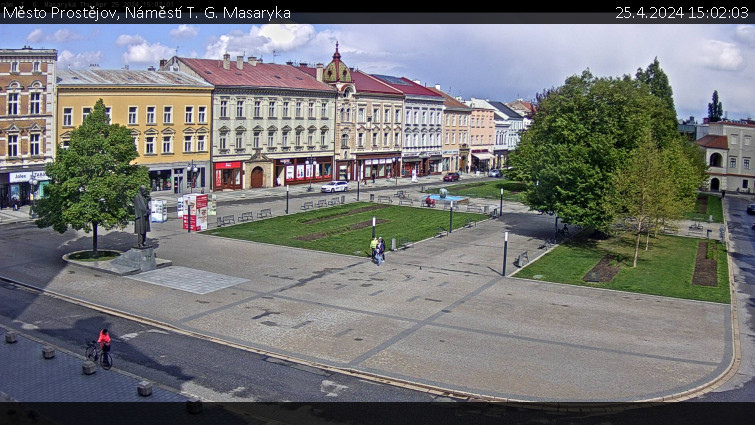 Město Prostějov - Náměstí T. G. Masaryka - 25.4.2024 v 15:02