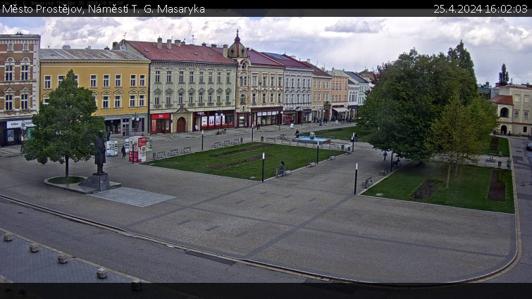 Město Prostějov - Náměstí T. G. Masaryka - 25.4.2024 v 16:02