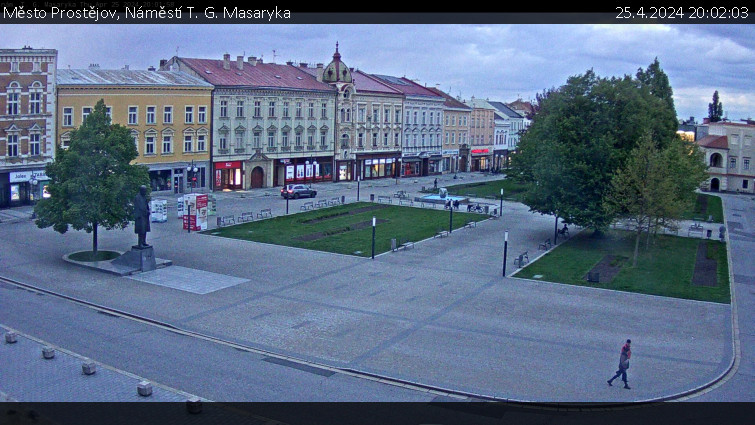 Město Prostějov - Náměstí T. G. Masaryka - 25.4.2024 v 20:02