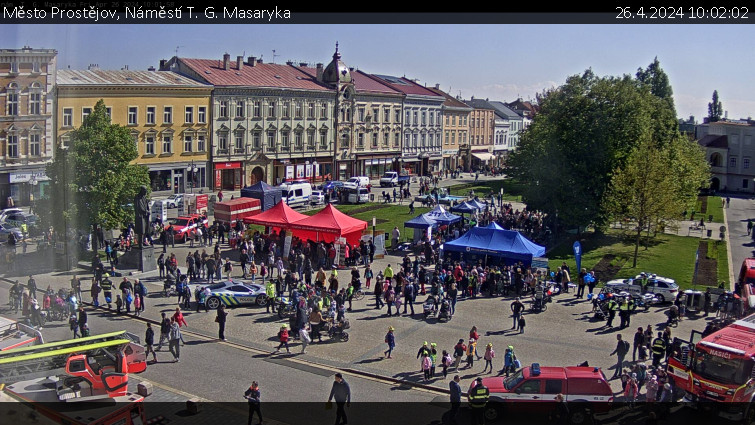 Město Prostějov - Náměstí T. G. Masaryka - 26.4.2024 v 10:02