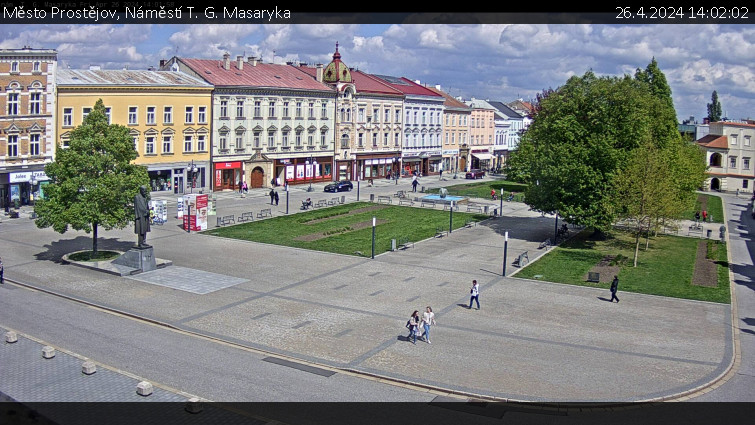 Město Prostějov - Náměstí T. G. Masaryka - 26.4.2024 v 14:02