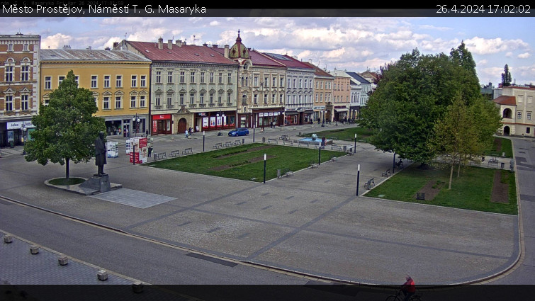 Město Prostějov - Náměstí T. G. Masaryka - 26.4.2024 v 17:02