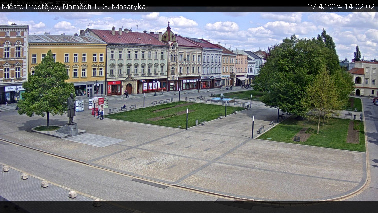 Město Prostějov - Náměstí T. G. Masaryka - 27.4.2024 v 14:02