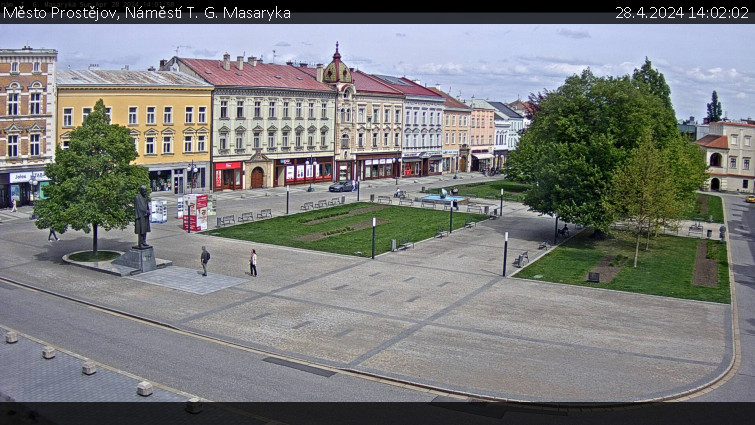 Město Prostějov - Náměstí T. G. Masaryka - 28.4.2024 v 14:02